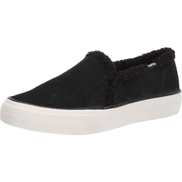 Women\'s Keds Double Decker Suede/Shearling Slip-on, Size: 5.5 M main image 6